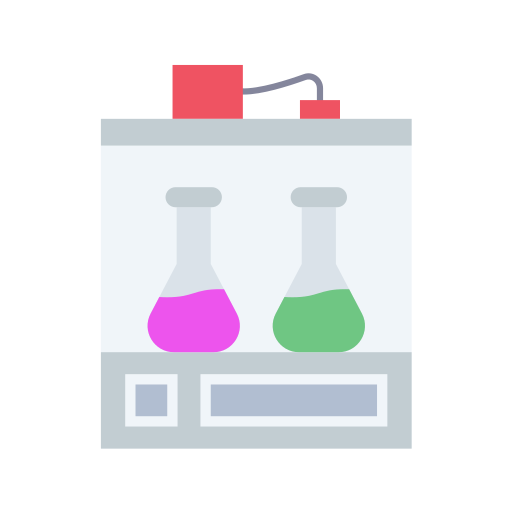 narzędzie laboratoryjne Generic color fill ikona
