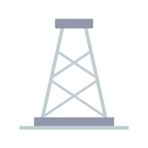 torre electrica Generic color fill icono