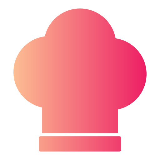 Chef hat Generic gradient fill icon