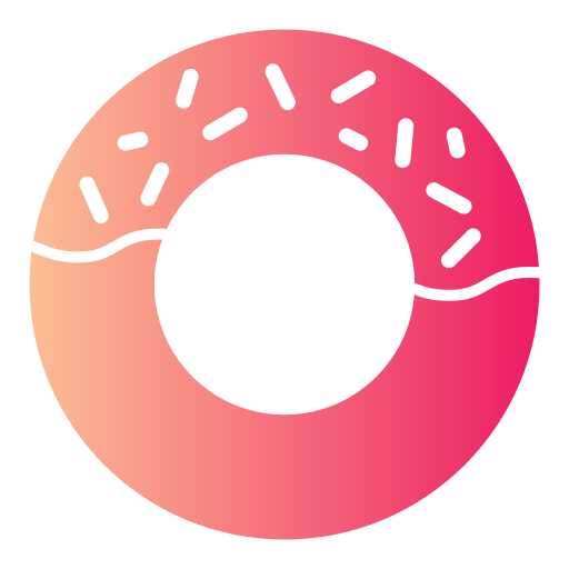 Donut Generic gradient fill icon