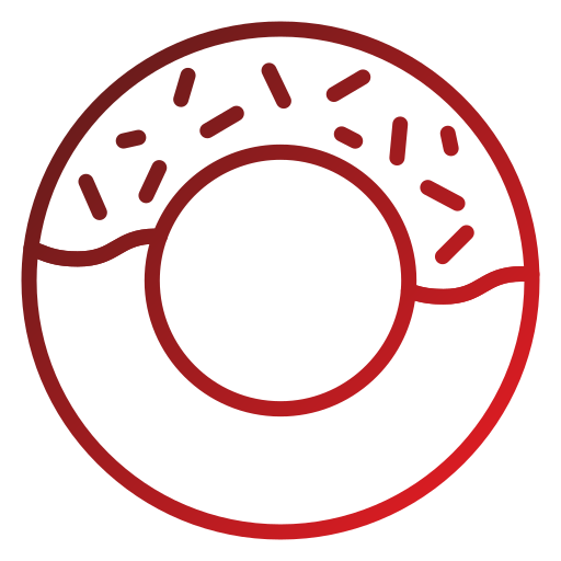 rosquilla Generic gradient outline icono