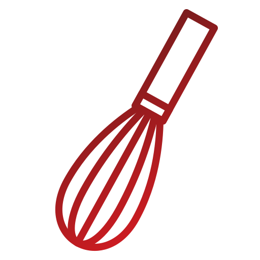 Whisk Generic gradient outline icon