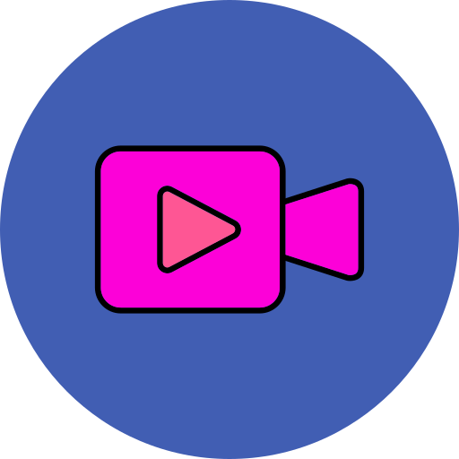 aplicación de videollamadas Generic color lineal-color icono