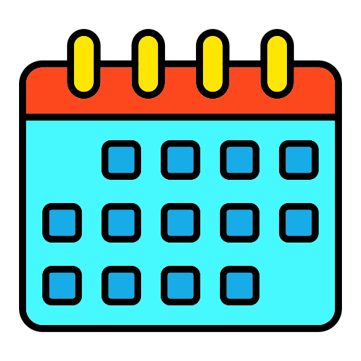 kalender Generic color lineal-color icon