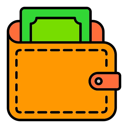 財布 Generic color lineal-color icon