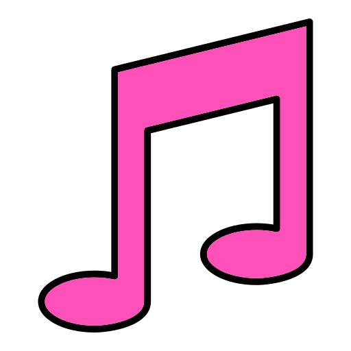 Music app Generic color lineal-color icon