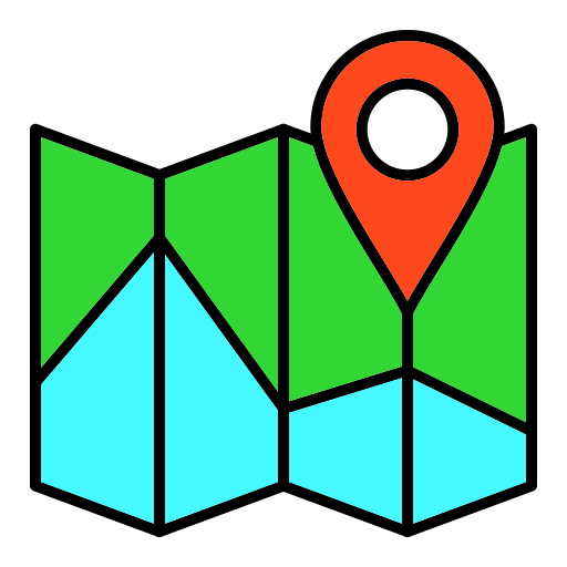 Maps Generic color lineal-color icon