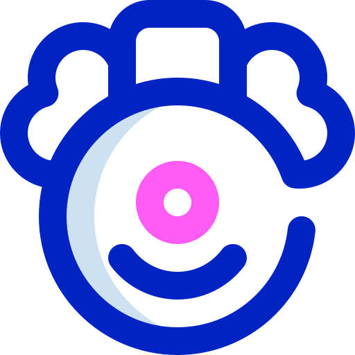 Clown Super Basic Orbit Color icon