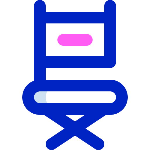 Director chair Super Basic Orbit Color icon
