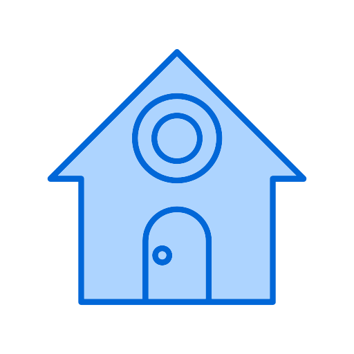 haus Generic color lineal-color icon