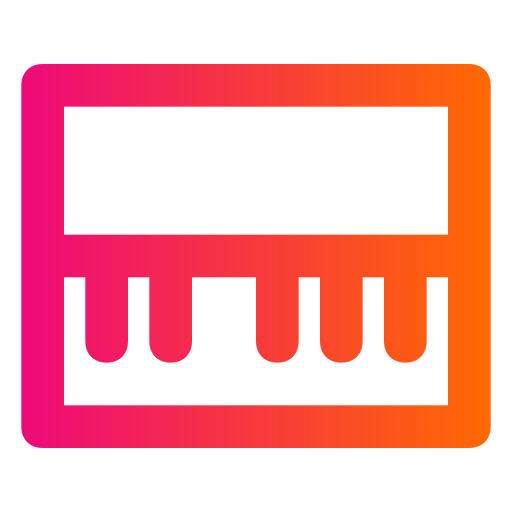 klavier Generic gradient outline icon