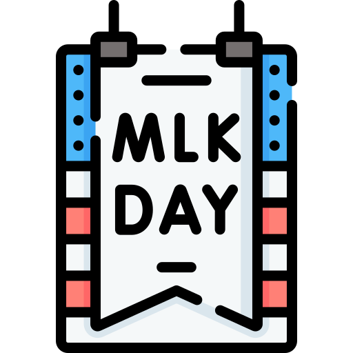 Martin Luther King Day Special Lineal color icon