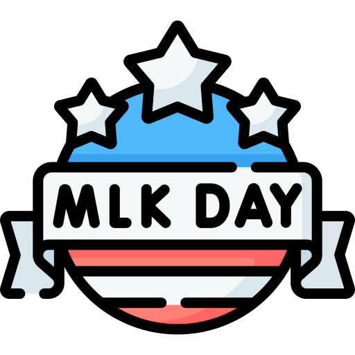 martin luther king day Special Lineal color иконка