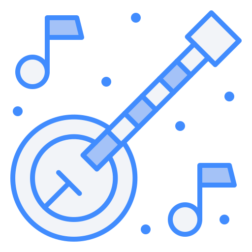 banjo Generic color lineal-color icon