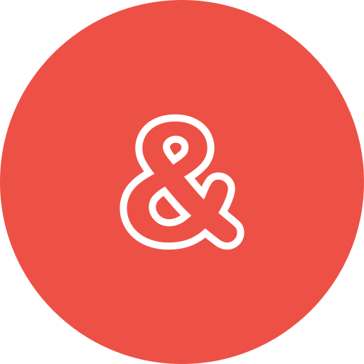 ampersand Generic color fill icono
