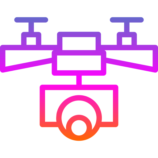 drone Generic gradient outline icona