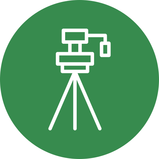 Tripod Generic color fill icon