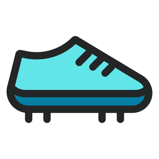 zapato de futbol Generic color lineal-color icono
