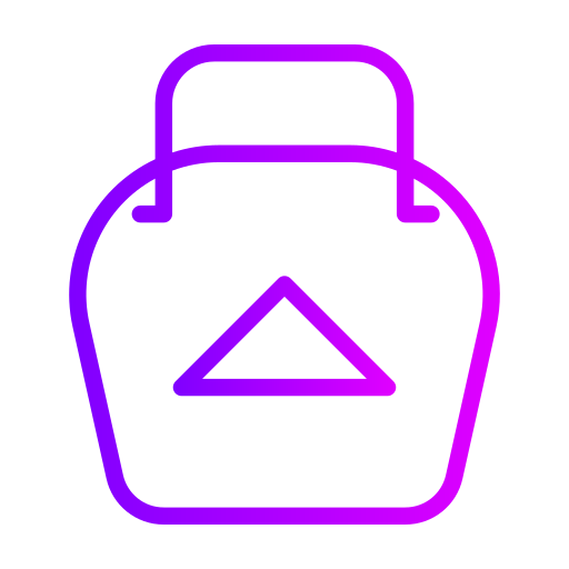 borsa Generic gradient outline icona