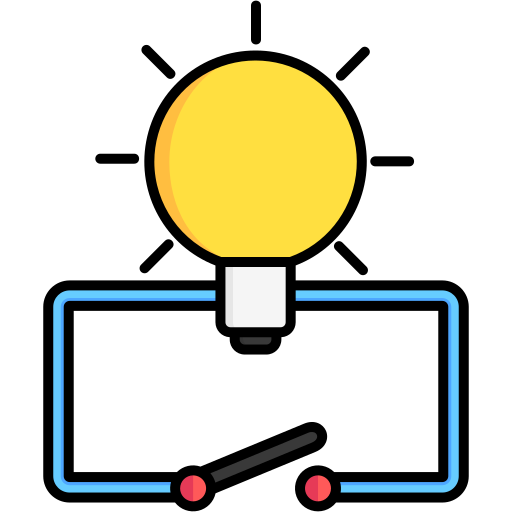 circuito elétrico Generic color lineal-color Ícone