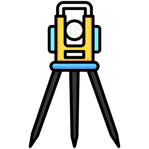 Theodolite Generic color lineal-color icon
