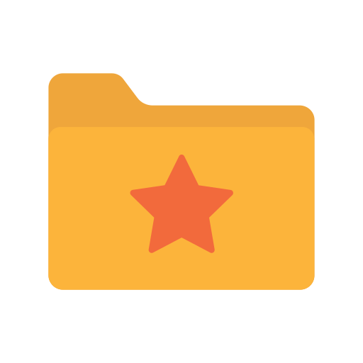 Bookmark Generic color fill icon