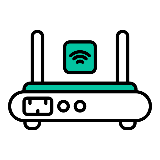 wlan router Generic color lineal-color icon