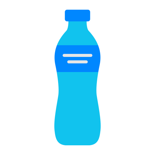bottiglia d'acqua Generic Flat icona