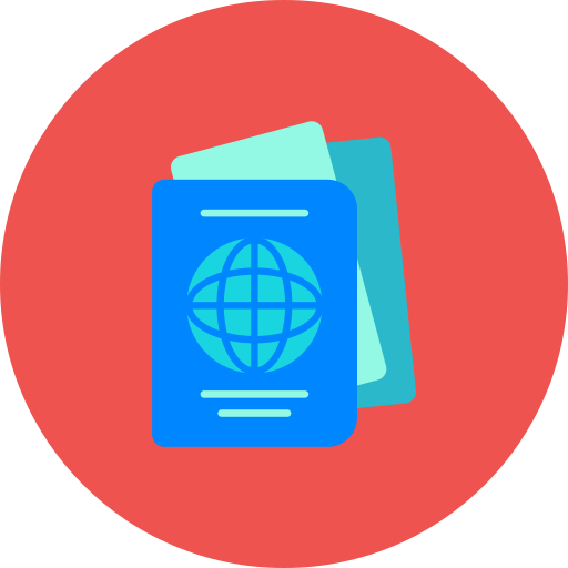 Passport Generic Flat icon