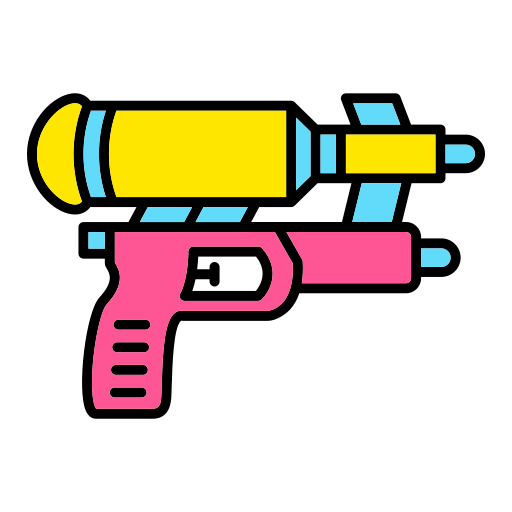 물총 Generic Outline Color icon