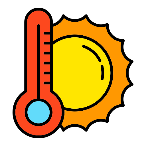 Temperature Generic Outline Color icon