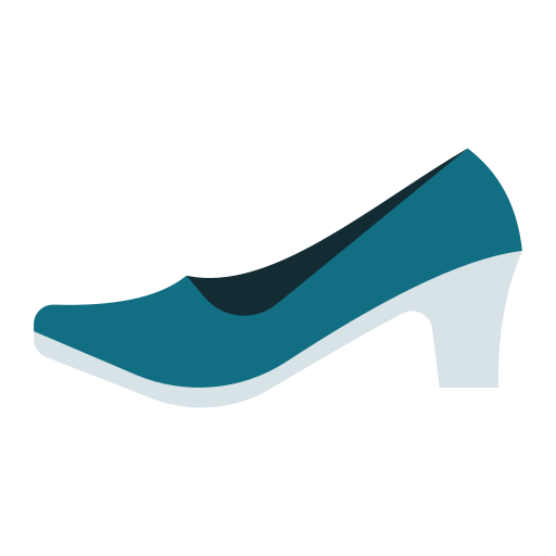 Высокие каблуки Generic color fill иконка