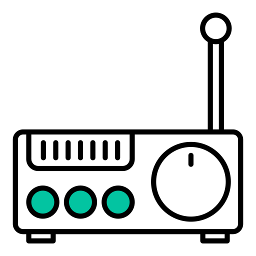 amplificador Generic color lineal-color icono
