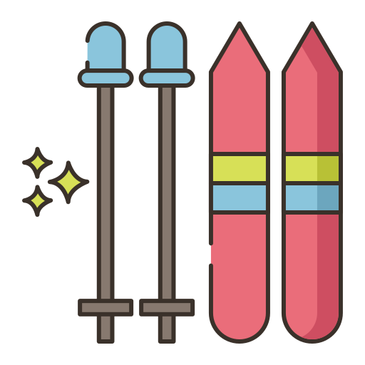 sciare Generic color lineal-color icona