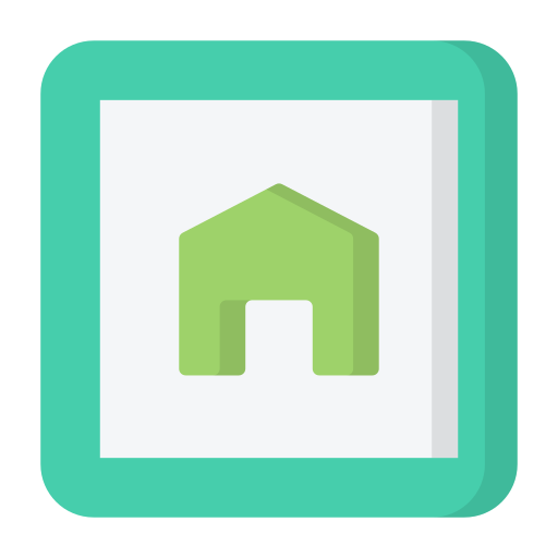 Home Button Generic color fill icon