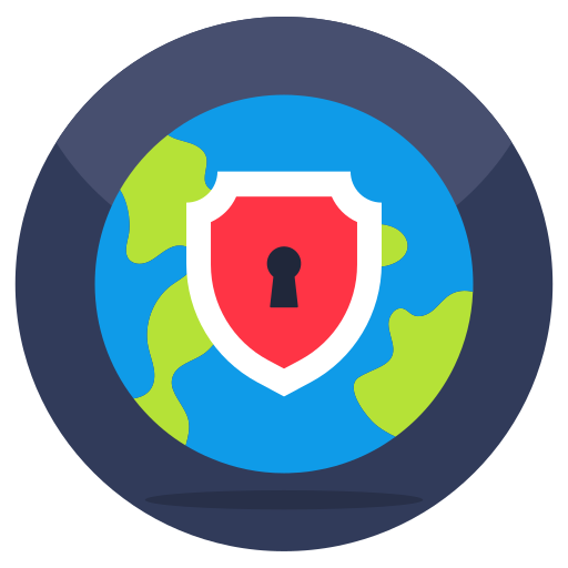 Global security Generic color fill icon
