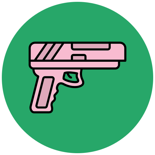 Пистолет Generic color lineal-color иконка