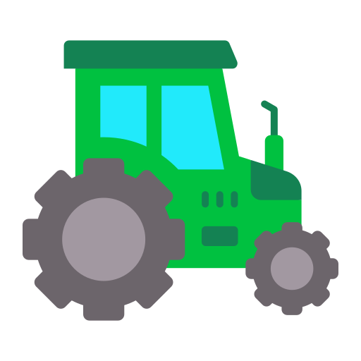 Tractor Generic color fill icon