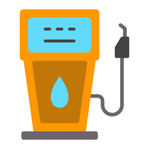 benzinepomp Generic color fill icoon