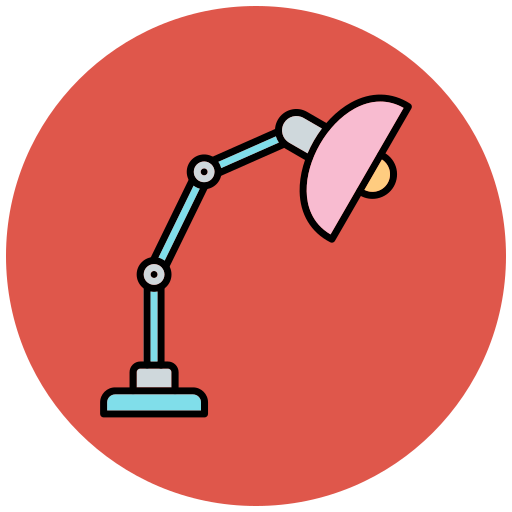 デスクランプ Generic color lineal-color icon