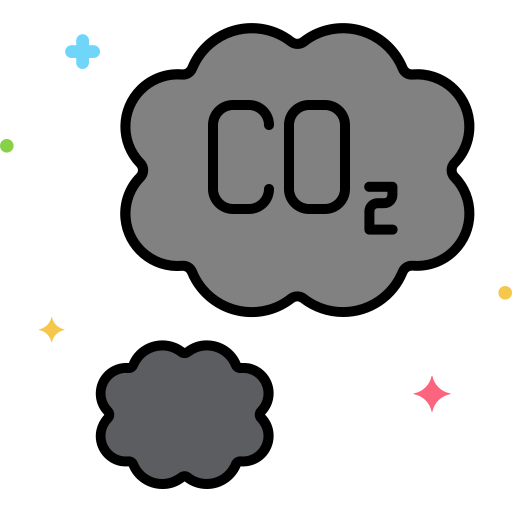 CO2 Generic color lineal-color icon