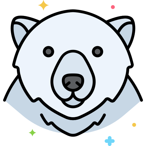 Polar Bear Generic color lineal-color icon