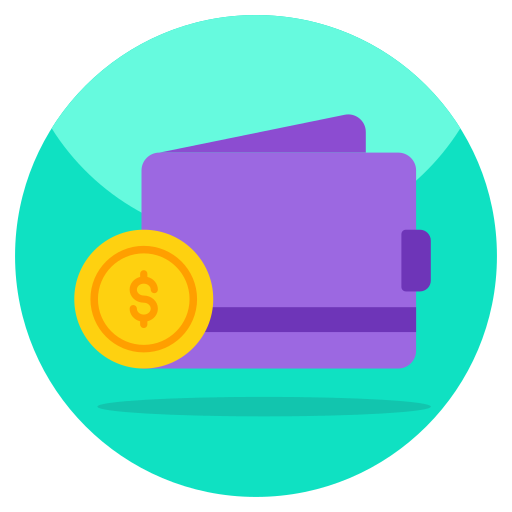 Wallet Generic color fill icon