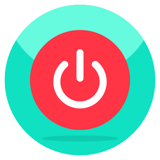 Power button Generic color fill icon