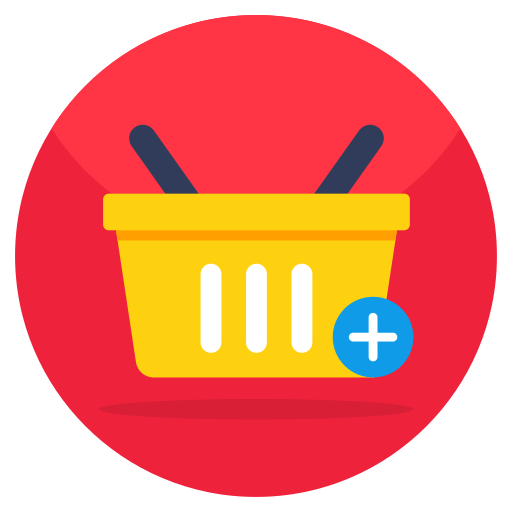 Add to Basket Generic color fill icon