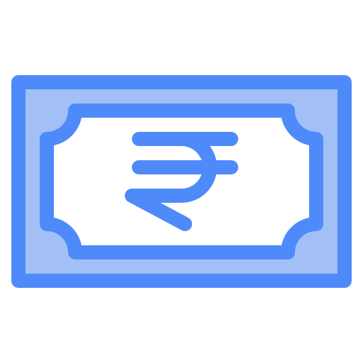 Indian rupee Generic color lineal-color icon