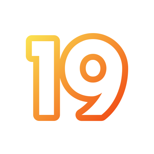 19 Generic gradient outline ikona