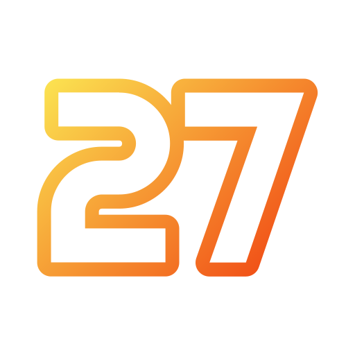 27 Generic gradient outline icon