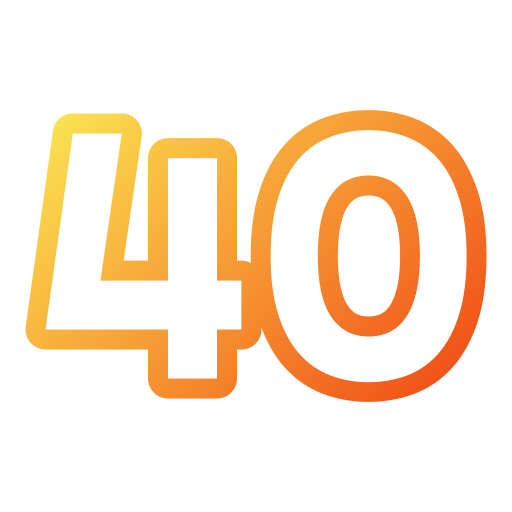 40 Generic gradient outline icono