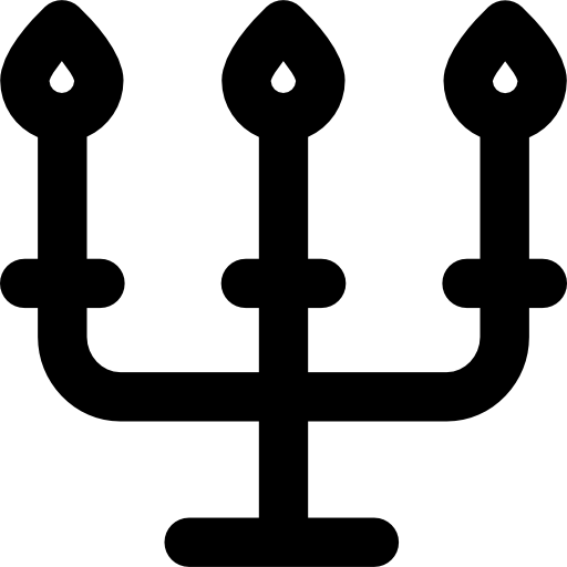 candelabrum Curved Lineal icon